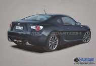 Final rendering of a 2012 Toyota FT-86